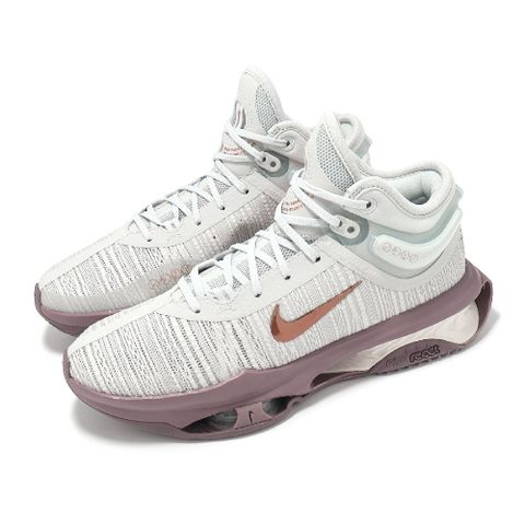 NIKE 耐吉 籃球鞋 Air Zoom G.T. Jump 2 EP 男鞋 白 玫瑰 氣墊 緩衝 運動鞋 DJ9432-004