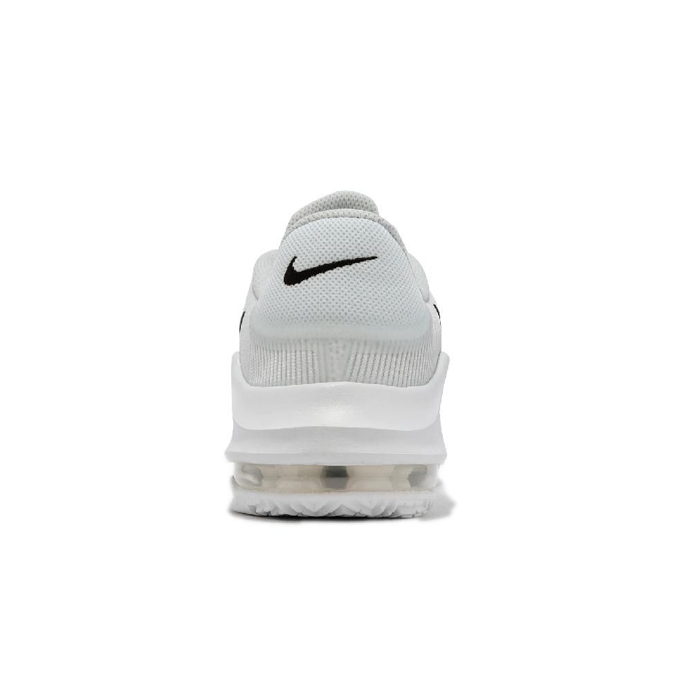 NIKE 耐吉 Nike 耐吉 籃球鞋 Air Max Impact 4 白 黑 男鞋 氣墊 緩震 基本款 運動鞋 DM1124-100