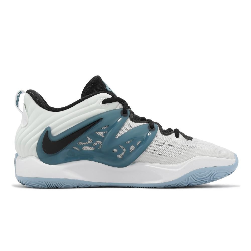 NIKE 耐吉 Nike 耐吉 籃球鞋 KD15 EP Mariners 男鞋 白 湖水綠 黑 杜蘭特 FN8009-100