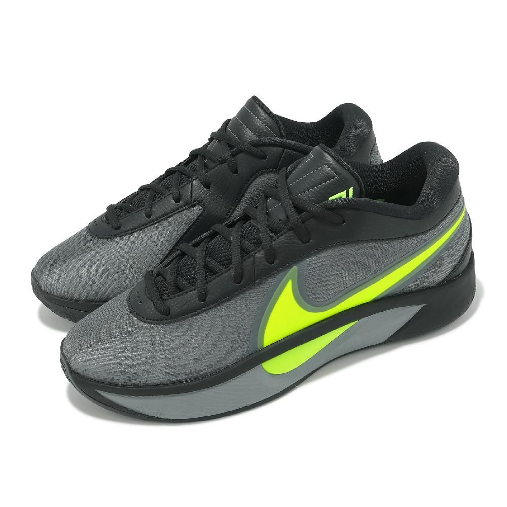 NIKE 耐吉 Nike 耐吉 籃球鞋 Giannis Freak 6 EP Naija 男鞋 黑 灰 螢光綠 字母哥 氣墊 FJ7807-001