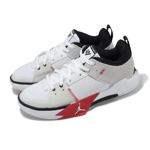 NIKE 耐吉 Nike 耐吉 籃球鞋 Jordan One Take 5 PF 男鞋 白 紅 氣墊 威少 忍者龜 麂皮 運動鞋 FD2336-106