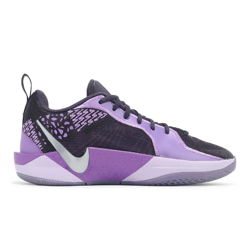 NIKE 耐吉 Nike 耐吉 籃球鞋 Sabrina 2 Court Vision 大童 女鞋 紫 黑 莎賓娜 2代 FQ7376-500