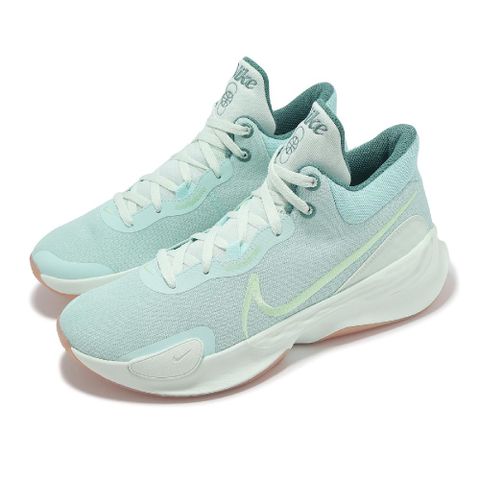 NIKE 耐吉 Nike 耐吉 籃球鞋 Renew Elevate III 男鞋 藍綠 緩衝 抓地 運動鞋 DD9304-301