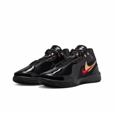 Nike LeBron NXXT Gen AMPD EP 籃球鞋 黑紅金 男鞋 運動鞋 包覆 緩震 FJ1567-001