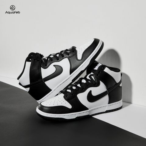 NIKE 耐吉 Dunk High Panda 男鞋 黑色 白色 熊貓 高筒 運動 滑板鞋 休閒鞋 DD1399-105