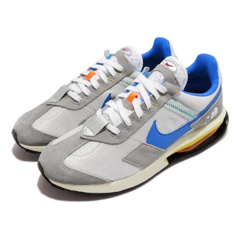 Nike 休閒鞋 Air Max Pre-Day 男鞋 灰 藍 氣墊 復古 塗鴉 運動鞋 DX6056-041