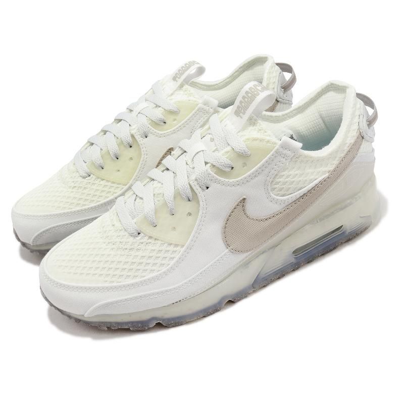 Nike 休閒鞋Air Max Terrascape 90 男鞋米白抗撕裂透氣經典氣墊復古鞋