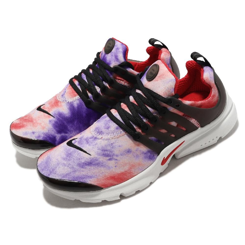 NIKE 耐吉  休閒鞋 Air Presto Tie-Dye 男鞋 女鞋 紅 紫 渲染 魚骨鞋 襪套式 CT3550-501