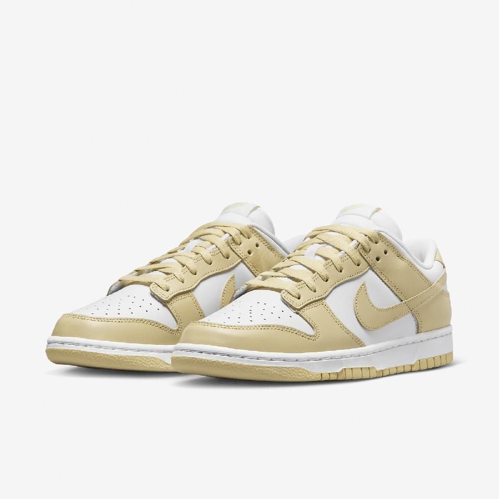 Nike 休閒鞋Dunk Low Retro BTTYS 男鞋白奶茶Team Gold DV0833-100