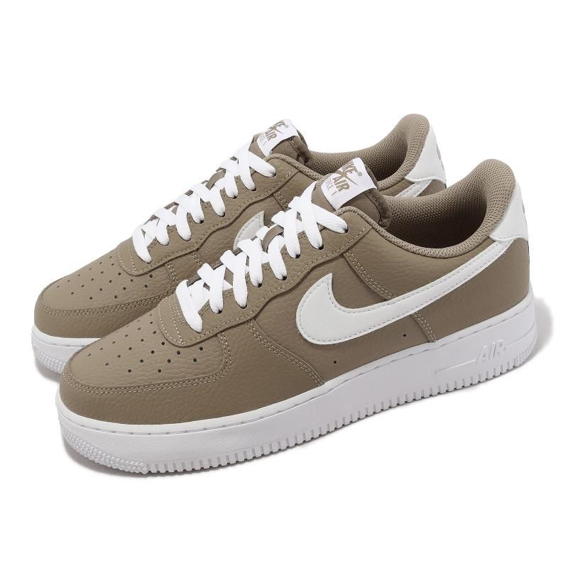 Nike 休閒鞋Air Force 1 07 AN23 男鞋棕卡其皮革AF1 DV0804-200