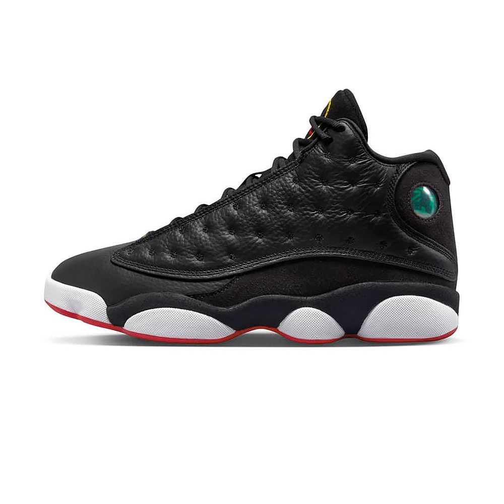 Nike Air Jordan 13 Playoffs 男黑白熊貓喬丹經典運動休閒鞋414571-062