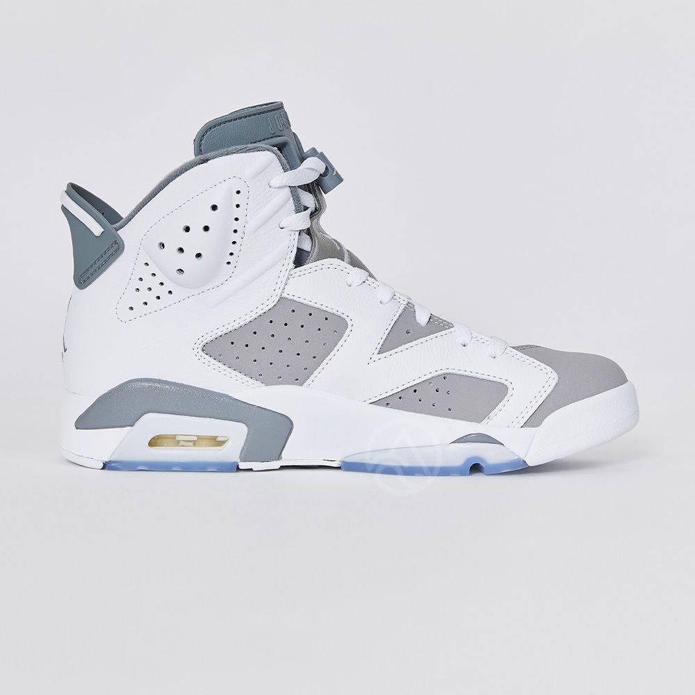 Nike Jordan 6 Retro Cool Grey 男白灰經典喬丹運動休閒鞋CT8529-100