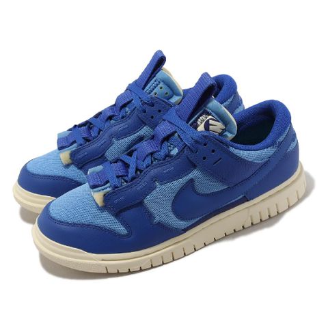 NIKE 耐吉 休閒鞋 Air Dunk Jumbo 男鞋 藍 白 大學藍 緩震 復古 解構 DV0821-400