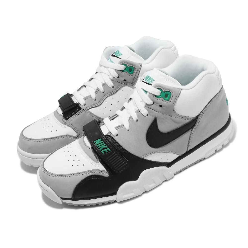 Nike 耐吉休閒鞋Air Trainer 1 男鞋灰黑綠葉綠素Chlorophyll 復刻訓練