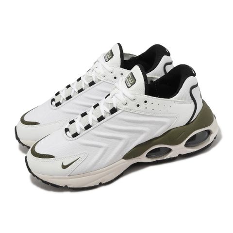 Nike 耐吉 休閒鞋 Air Max TW 男鞋 白 綠 橄欖綠 氣墊 復古 運動鞋 DV7721-100