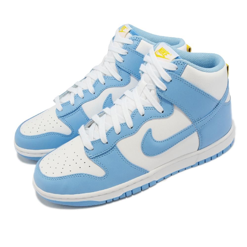 Nike 耐吉休閒鞋Dunk HI Retro 男鞋白天藍Blue Chill 高筒DD1399-401