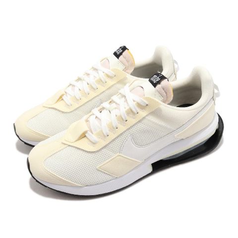 NIKE 耐吉 休閒鞋 Air Max Pre-Day 男鞋 米白 黃 經典 氣墊 麂皮 緩震 鬆餅格紋底 DM0008-101