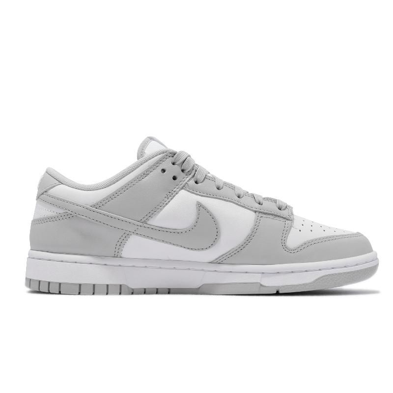 Nike 耐吉休閒鞋Dunk Low Retro 男鞋白灰經典復刻Grey Fog DD1391-103