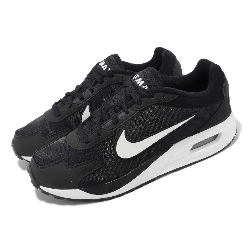 NIKE 耐吉   休閒鞋 Air Max Solo 男鞋 黑 白 氣墊 網布 運動鞋 DX3666-002