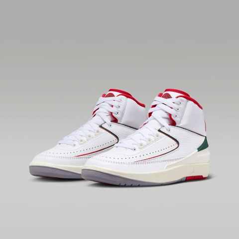 【NIKE】中大童 AIR JORDAN 2 RETRO (GS) 籃球鞋-DQ8562101