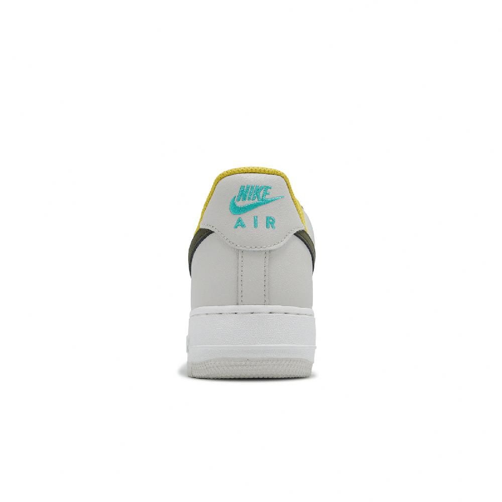 NIKE 耐吉   休閒鞋 Air Force 1 07 PRM 男鞋 白 黃 帆布 AF1 街頭 復古 經典 運動鞋 FV3628-031