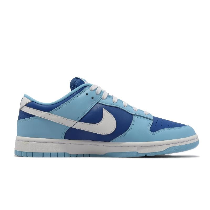 Nike 耐吉休閒鞋Dunk Low Retro QS ARGON 男鞋白藍天空藍低筒DM0121