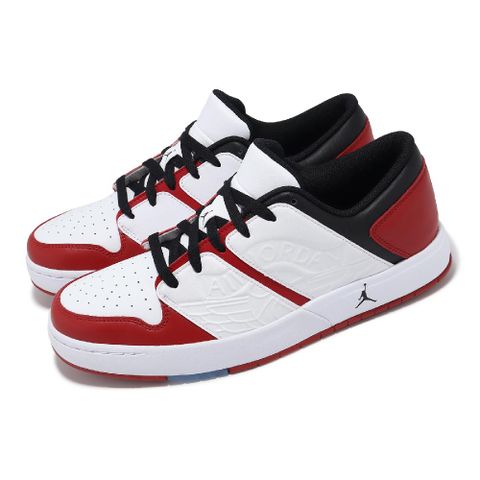 Nike 耐吉 休閒鞋 Jordan Nu Retro 1 Low 男鞋 芝加哥 紅 白 黑 喬丹 復古 DV5141-611