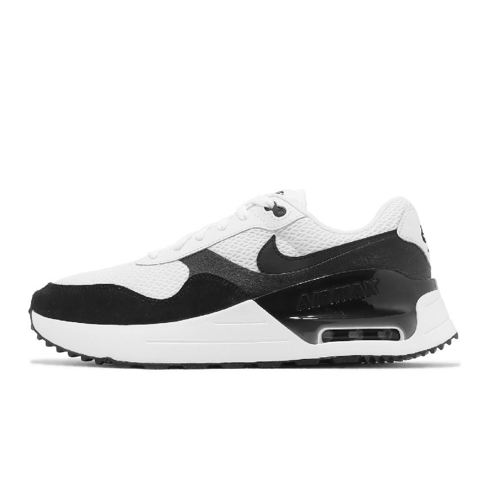 NIKE 耐吉   休閒鞋 Air Max Systm 男鞋 白 黑 氣墊 復古 網布 運動鞋 DM9537-103