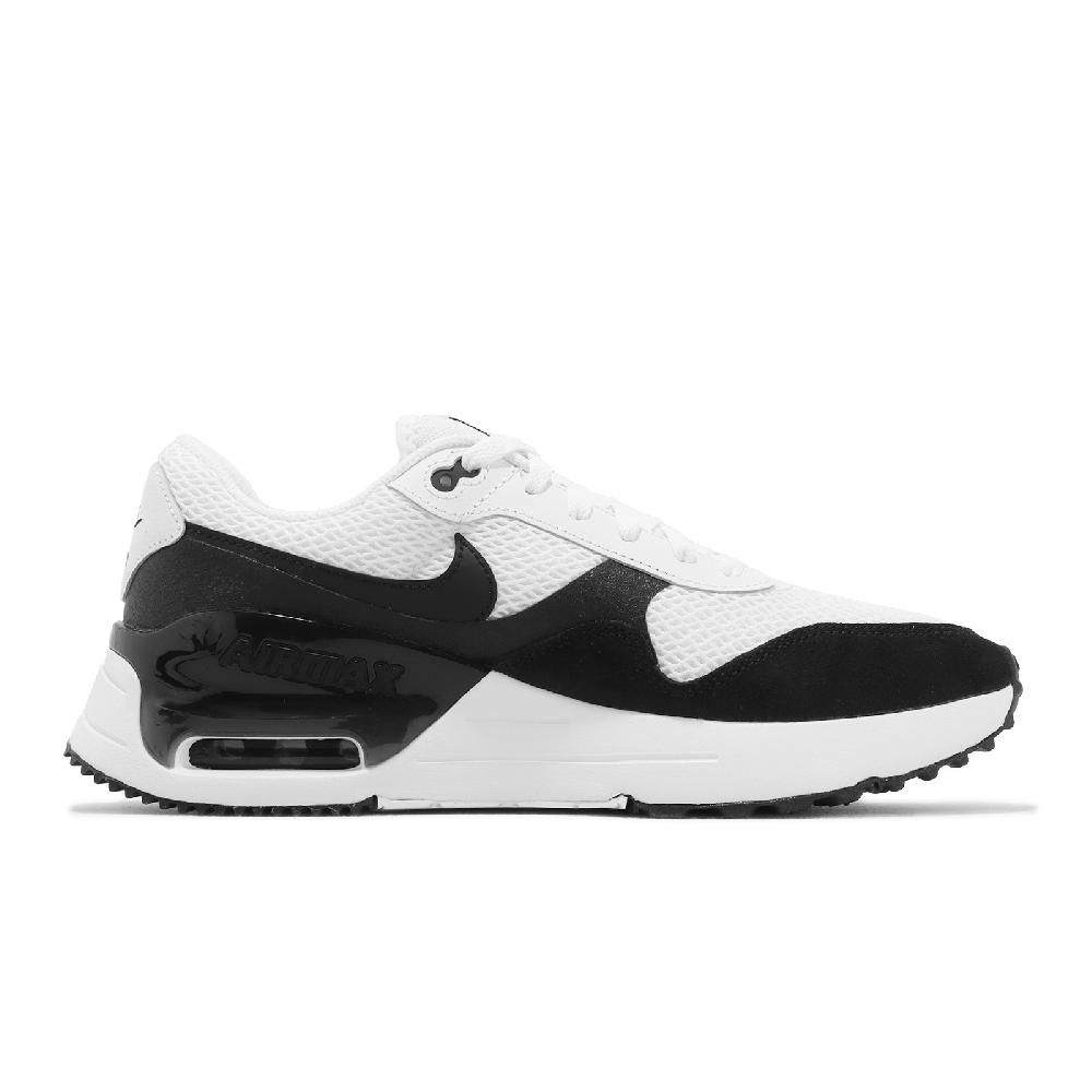 NIKE 耐吉   休閒鞋 Air Max Systm 男鞋 白 黑 氣墊 復古 網布 運動鞋 DM9537-103