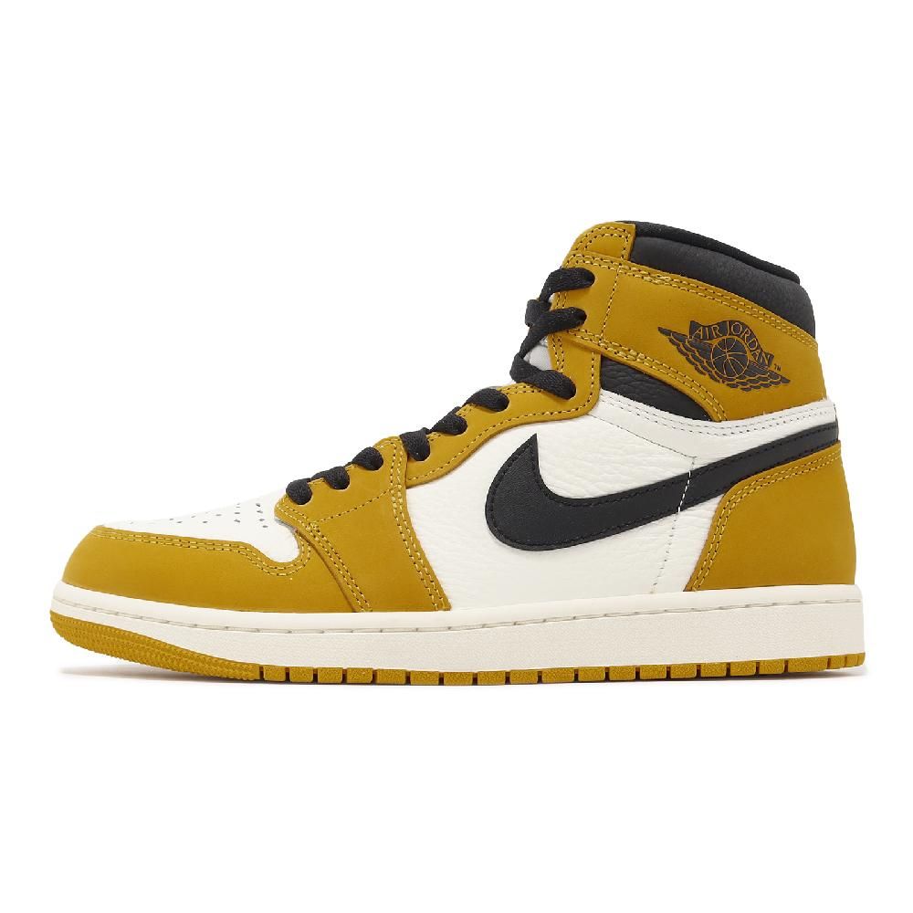 Nike 耐吉休閒鞋Air Jordan 1 Retro High OG Yellow Ochre 黃男鞋