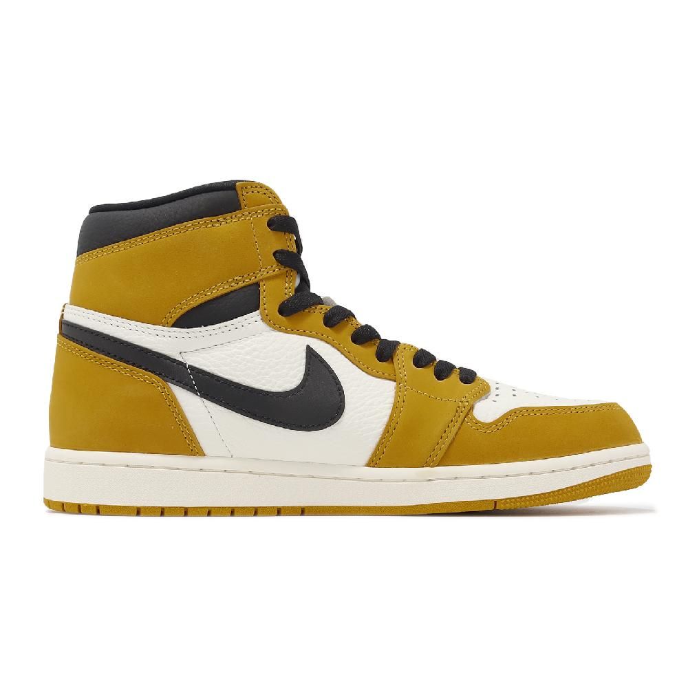 NIKE 耐吉   休閒鞋 Air Jordan 1 Retro High OG Yellow Ochre 黃 男鞋 DZ5485-701