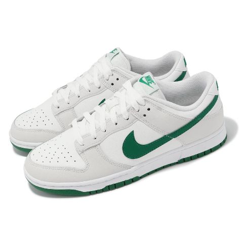 Nike 耐吉 休閒鞋 Dunk Low Retro 男鞋 米白 孔雀綠 Malachite DV0831-107