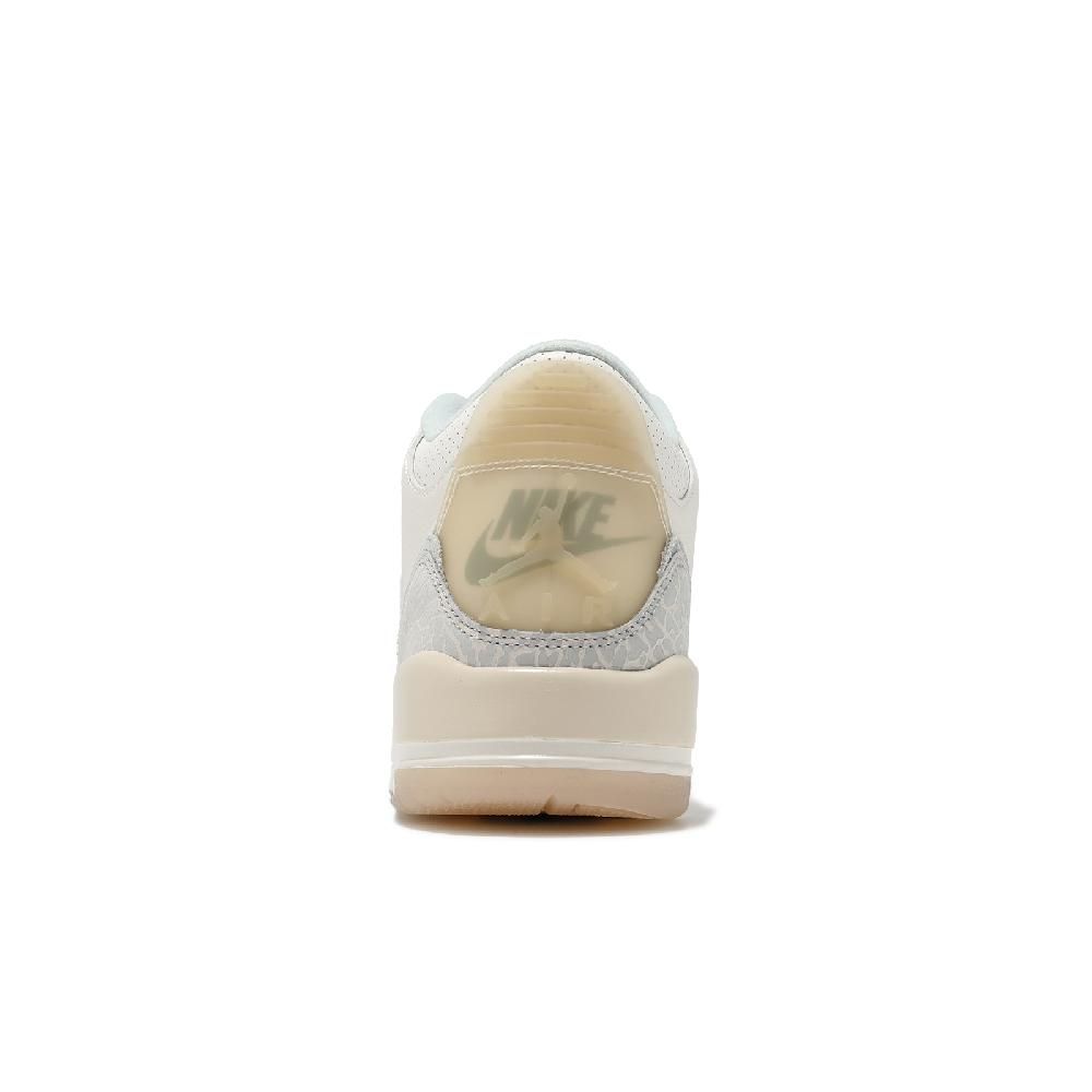 NIKE 耐吉   Air Jordan 3 Retro Craft Ivory 男鞋 米白 爆裂紋 3代 休閒鞋 FJ9479-100