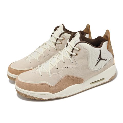 Nike 耐吉 休閒鞋 Jordan Courtside 23 男鞋 奶茶色 米白 喬丹 麂皮 復古 FQ6860-121