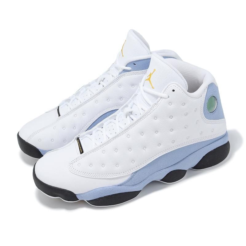 Nike 耐吉休閒鞋Air Jordan 13 Retro 男鞋白藍皮革Zoom 氣墊AJ13