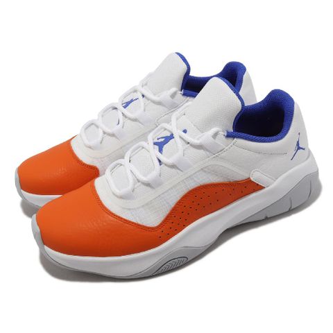 Nike 耐吉 休閒鞋 Air Jordan 11 CMFT Low 男鞋 白 橘 藍 尼克 Knicks CW0784-108
