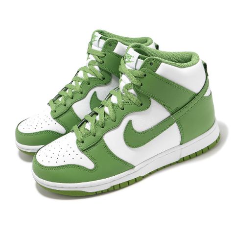 NIKE 耐吉 休閒鞋 Dunk High Retro Chlorophyll 男鞋 綠 白 葉綠素 高筒 DV0829-101