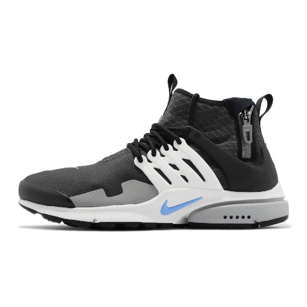 NIKE 耐吉   休閒鞋 Air Presto Mid Utility 男鞋 黑 高筒 襪套式 支撐 經典  DC8751-002