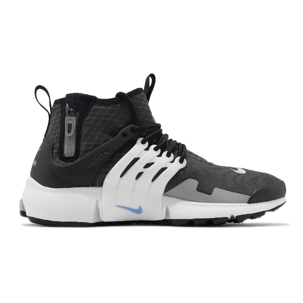 NIKE 耐吉   休閒鞋 Air Presto Mid Utility 男鞋 黑 高筒 襪套式 支撐 經典  DC8751-002