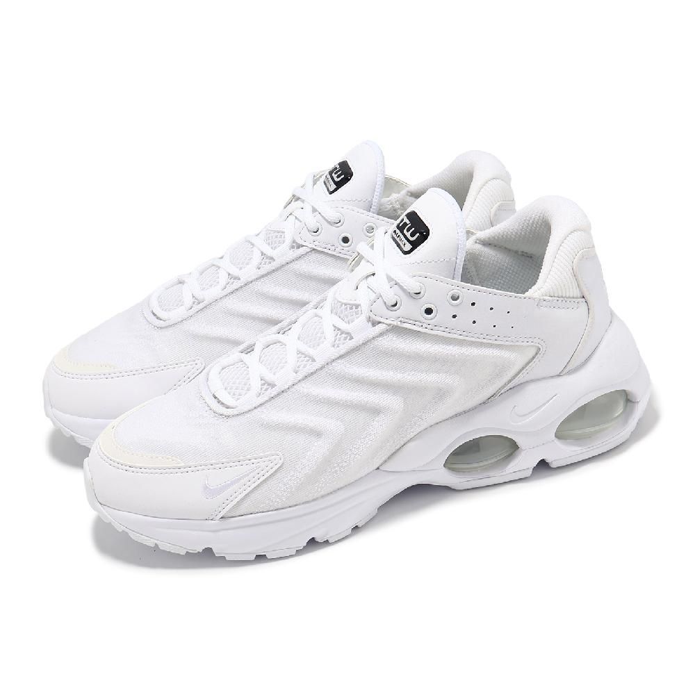 NIKE 耐吉   休閒鞋 Air Max TW 男鞋 白 Triple White 網眼 皮革 氣墊 復古 DQ3984-102