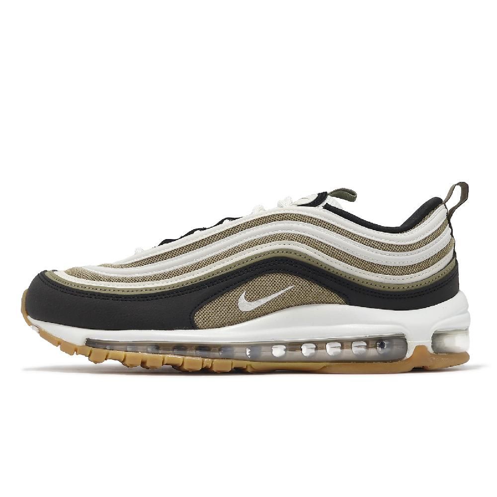 NIKE 耐吉   休閒鞋 Air Max 97 男鞋 棕綠 黑 氣墊 復古 運動鞋 921826-203