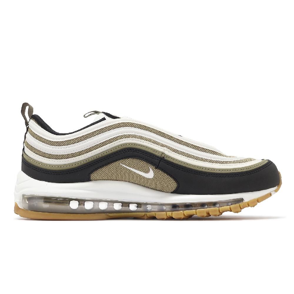 NIKE 耐吉   休閒鞋 Air Max 97 男鞋 棕綠 黑 氣墊 復古 運動鞋 921826-203