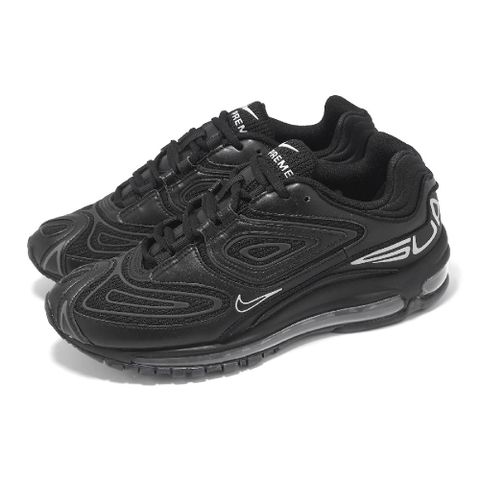 Nike 耐吉 x Supreme 休閒鞋 Air Max 98 TL SP 男鞋 黑 白 聯名款 大氣墊 經典 DR1033-001