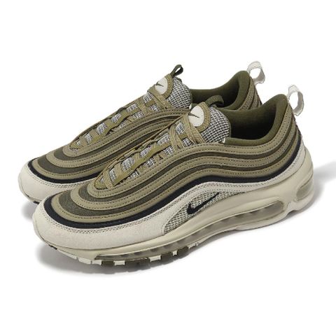 NIKE 耐吉 休閒鞋 Air Max 97 SE 男鞋 橄欖綠 米白 氣墊 復古 FB9619-002