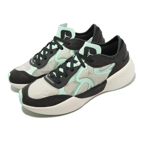 Nike 耐吉 休閒鞋 Jordan Delta 3 Low 男鞋 黑 米白 綠 蟬翼鞋面 透氣 未來感 喬丹 DN2647-003
