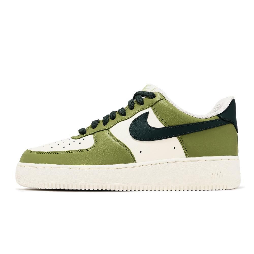 NIKE 耐吉   休閒鞋 Air Force 1 07 男鞋 橄欖綠 黑 AF1 HJ3484-331