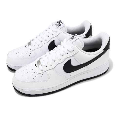 NIKE 耐吉 休閒鞋 Air Force 1 07 男鞋 白 黑 熊貓 White Black AF1 FQ4296-101