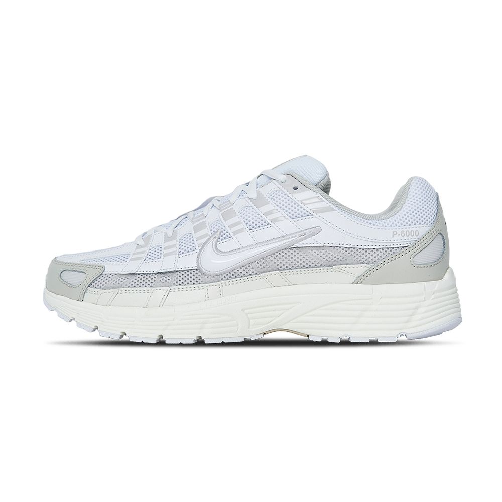 NIKE 耐吉  P-6000 All White 男 白灰 復古 老爹鞋 舒適 穿搭 運動 休閒鞋 CV2209-111