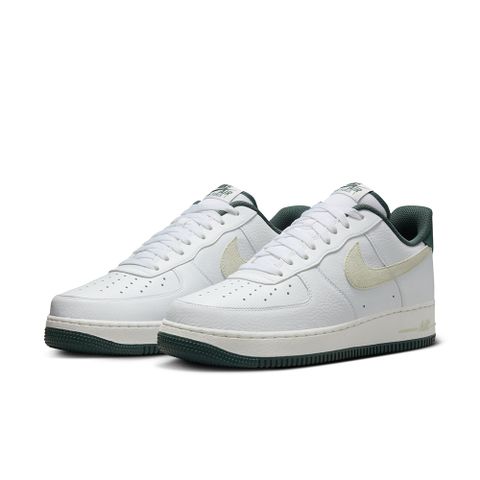 NIKE 耐吉 AF1 AIR FORCE 1 07 LV8 COB 白綠 休閒鞋 男鞋 運動鞋 奶油底 穿搭 HF1939-100