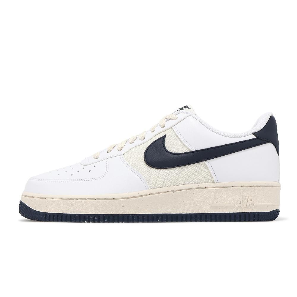 NIKE 耐吉   休閒鞋 Air Force 1 07 NN 男鞋 女鞋 白 藍 AF1 皮革 經典 情侶鞋 HF4298-100